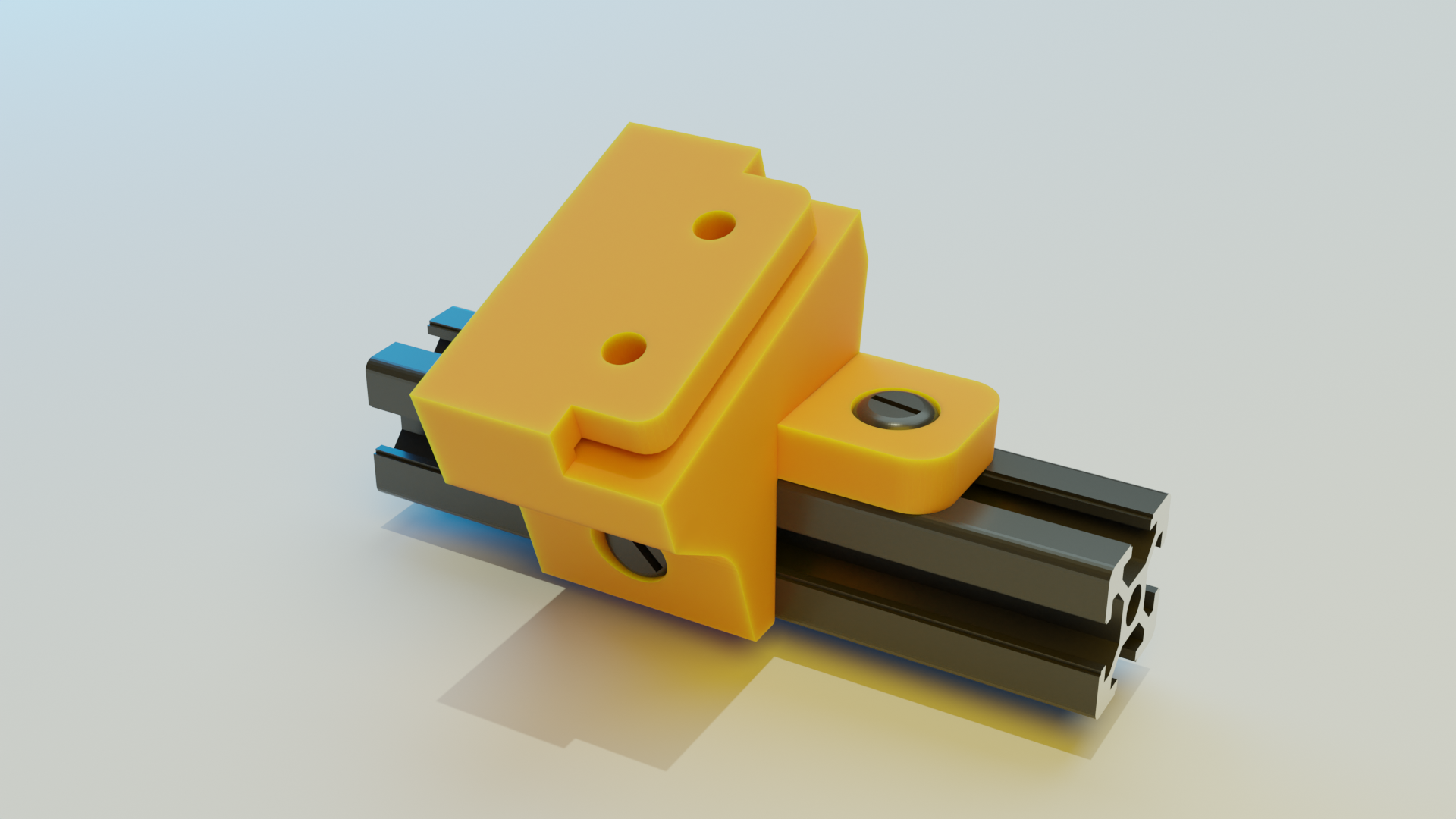 Source Files: Ender Spool Holder Direct Drive Bracket (2020 Vslot)