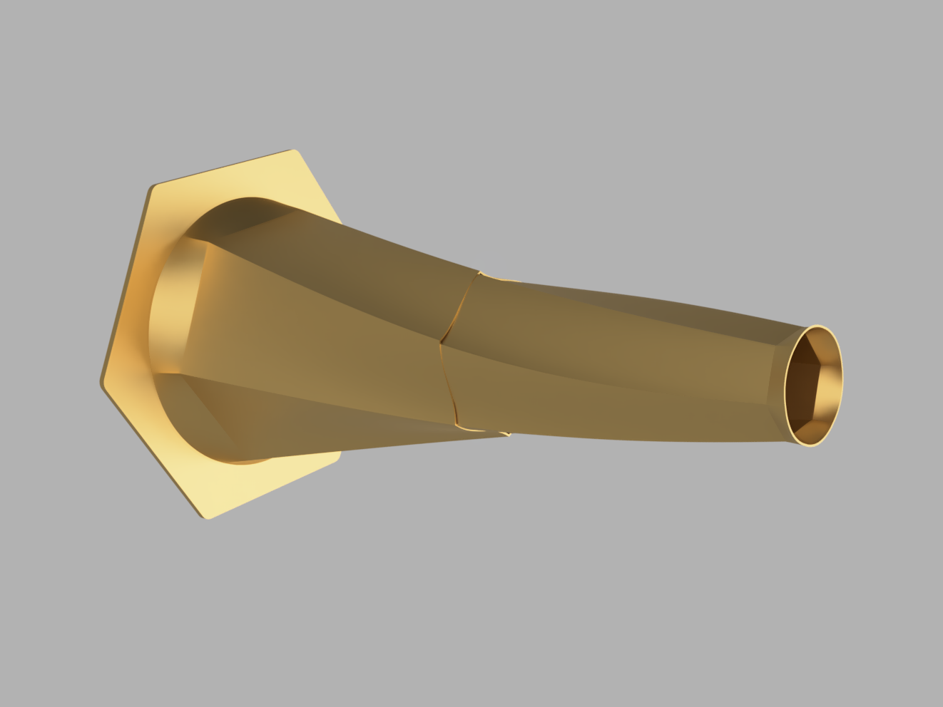 The Royal Horn: A Collapsible Megaphone for the Distinguished Speaker