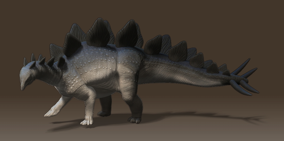 Stegosaurus Figurine