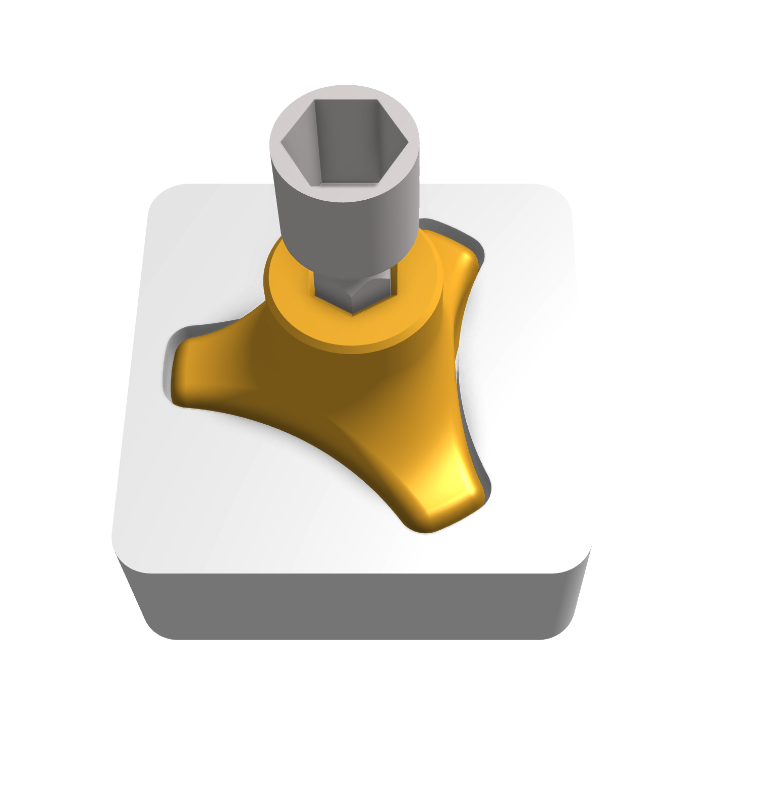 Nozzle Wrench and Gridfinity Holder by Curtis West Download free STL