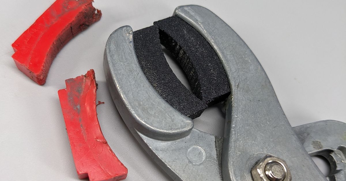 TPU Replacement soft jaws for Cannon plug pliers by Shmidtey Download