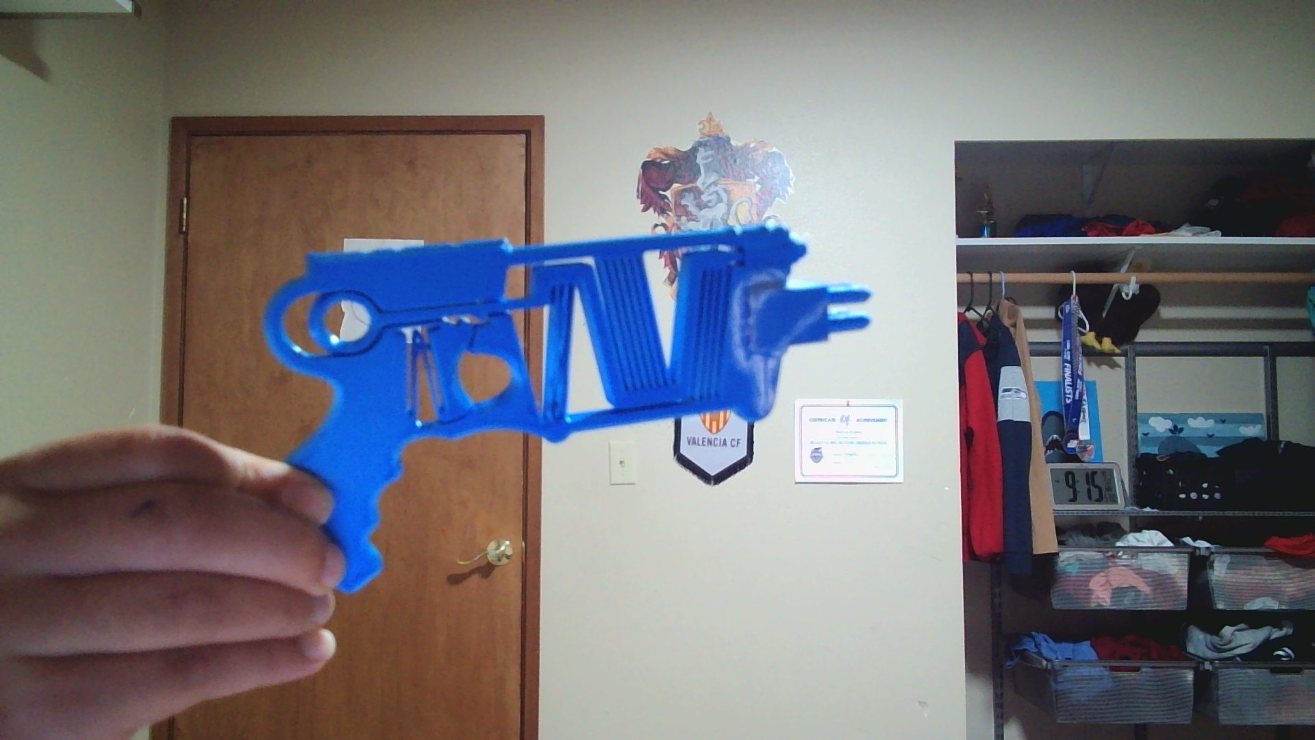 Ammo holder for Mark Robers compliance mechanisim gun 3D model thumbnail