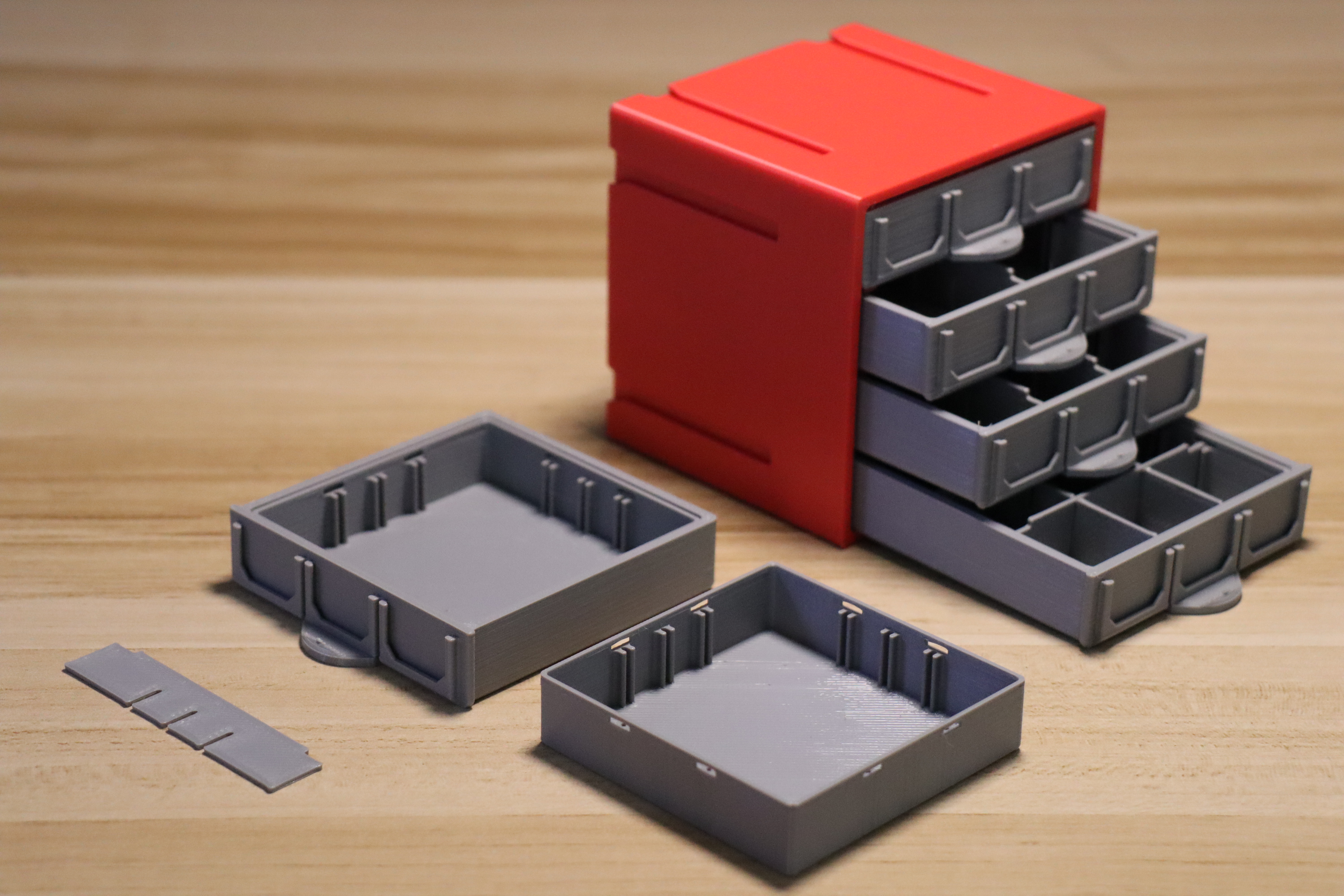 Inner Sell of the Resistor Box 自定义收纳盒内壳Mini