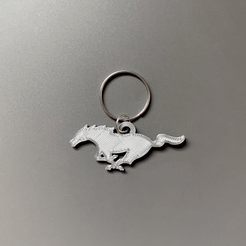 Mustang Keychain