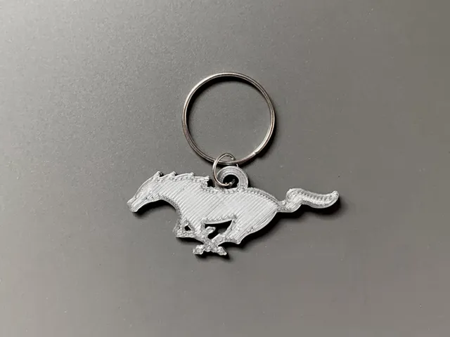 Mustang Keychain