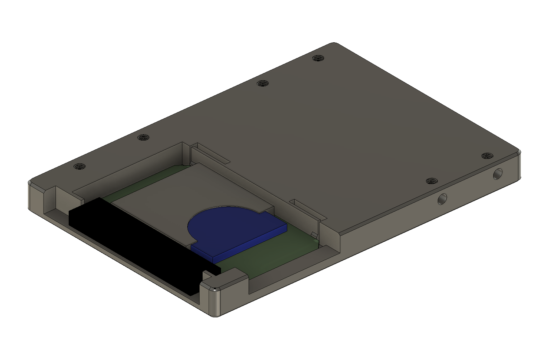 SD to 2.5" IDE Caddy by PotatoFi Download free STL model
