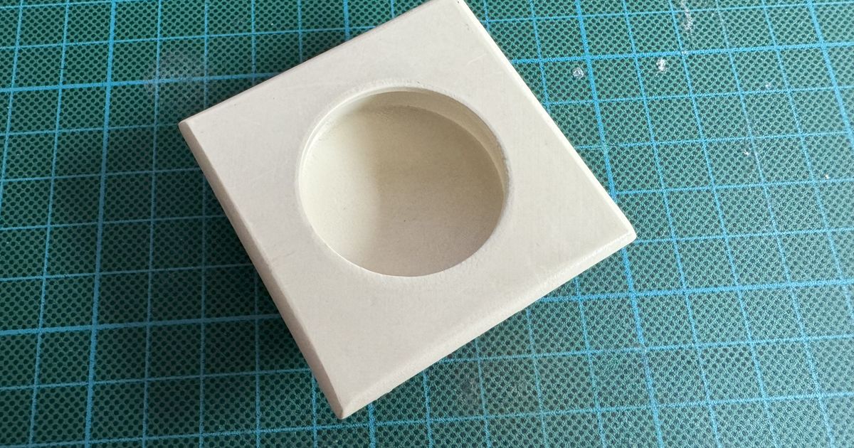 Cabinet door handle by marauder42 | Download free STL model ...