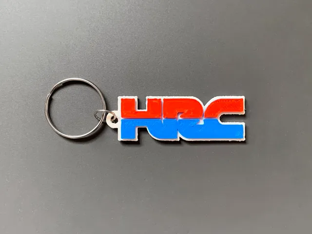Honda HRC Keychain