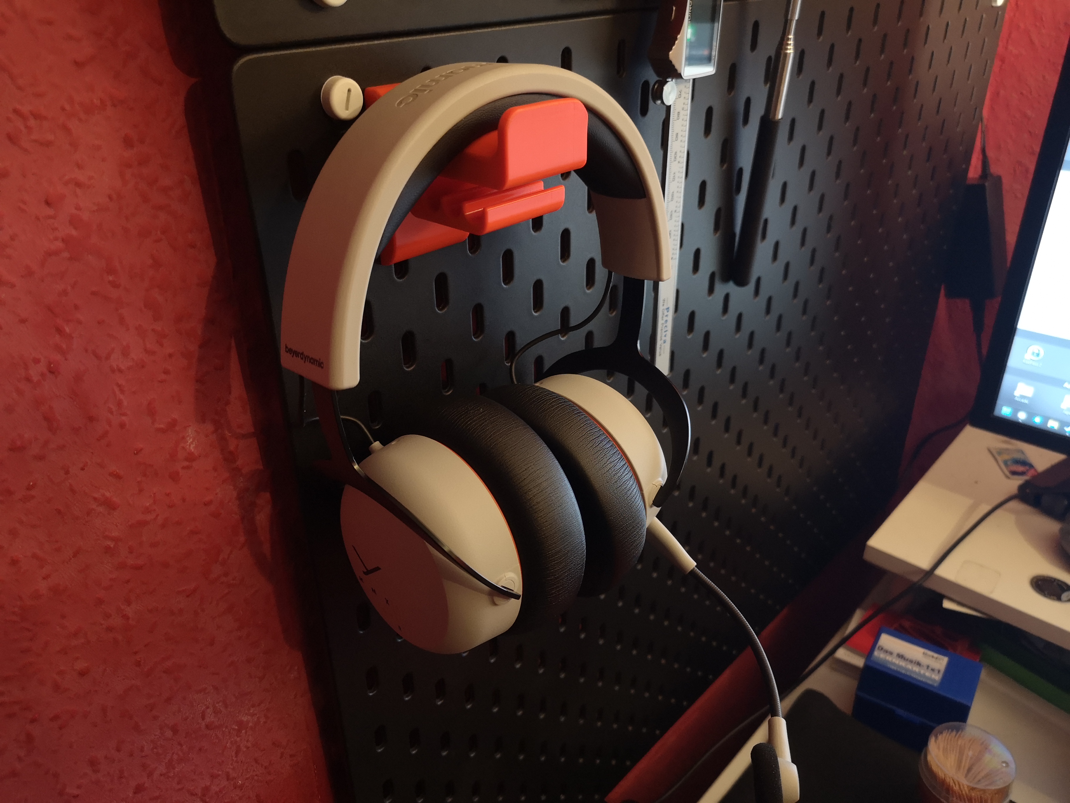 Ikea Skadis Headphone Holder / Mount