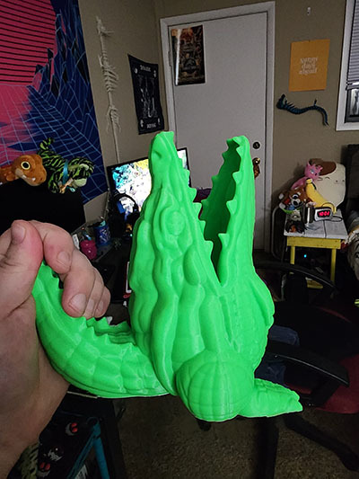 Gator Pen Cup (Print in place)