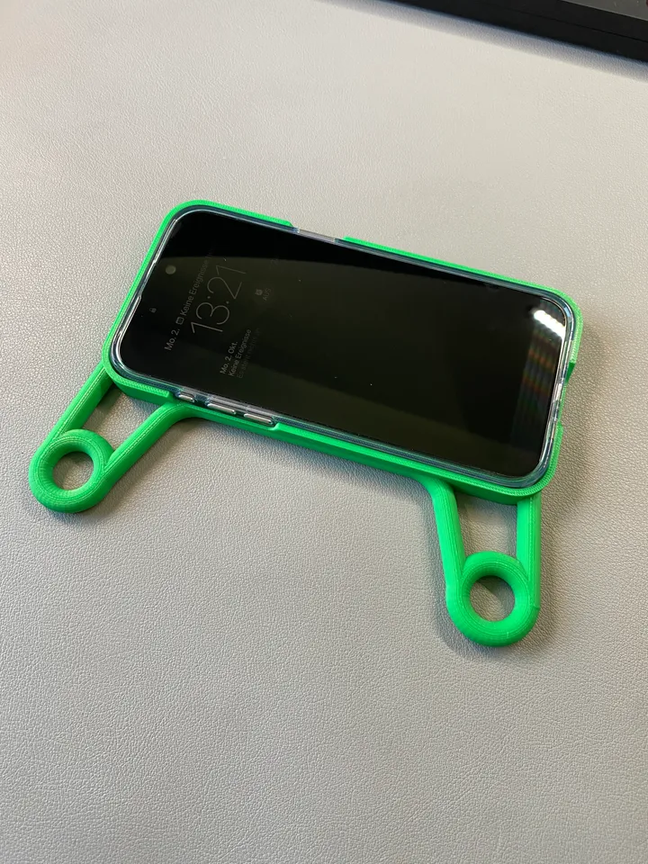 CLIFF & KAJUN 3D Printed Grip for iPhone 15 Max