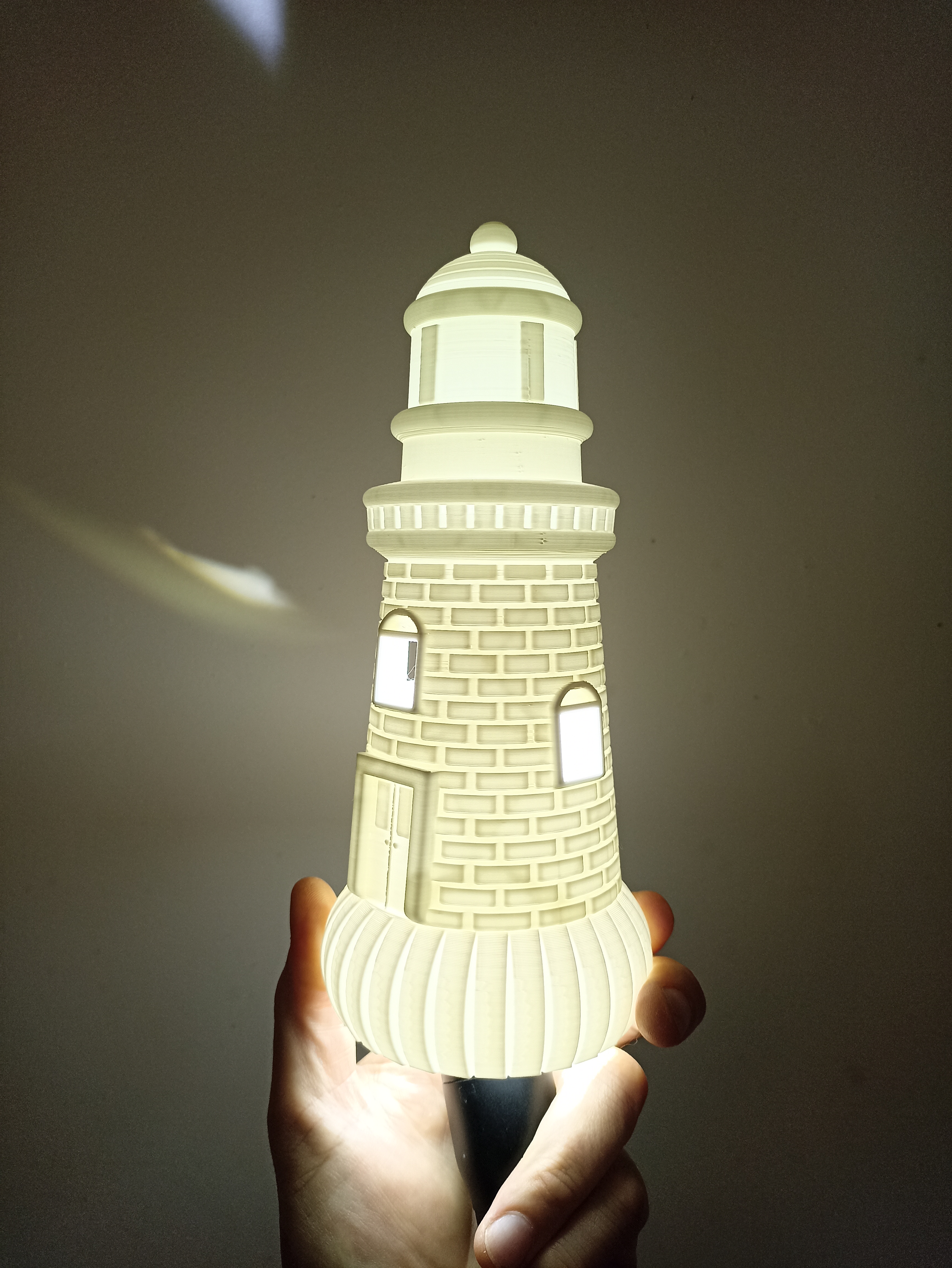 Miniatura 4 do modelo 3D Decorative Lighthouse