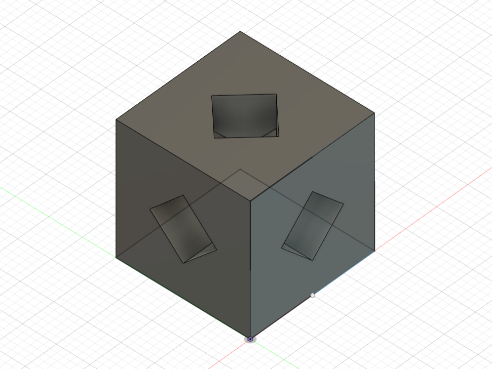 Harder calibration cube