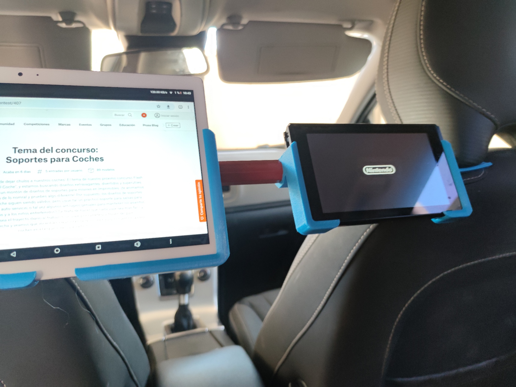 soporte multimedia volvo