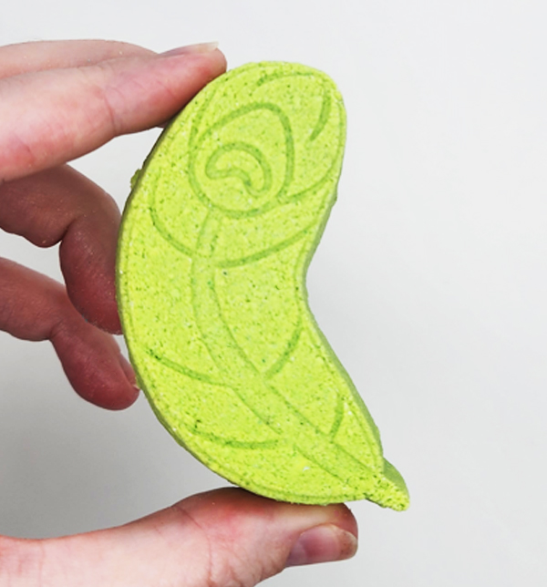 Bath Bomb Mould Hybrid Peacock Feather