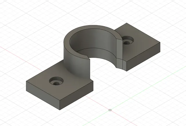 40mm pipe bracket