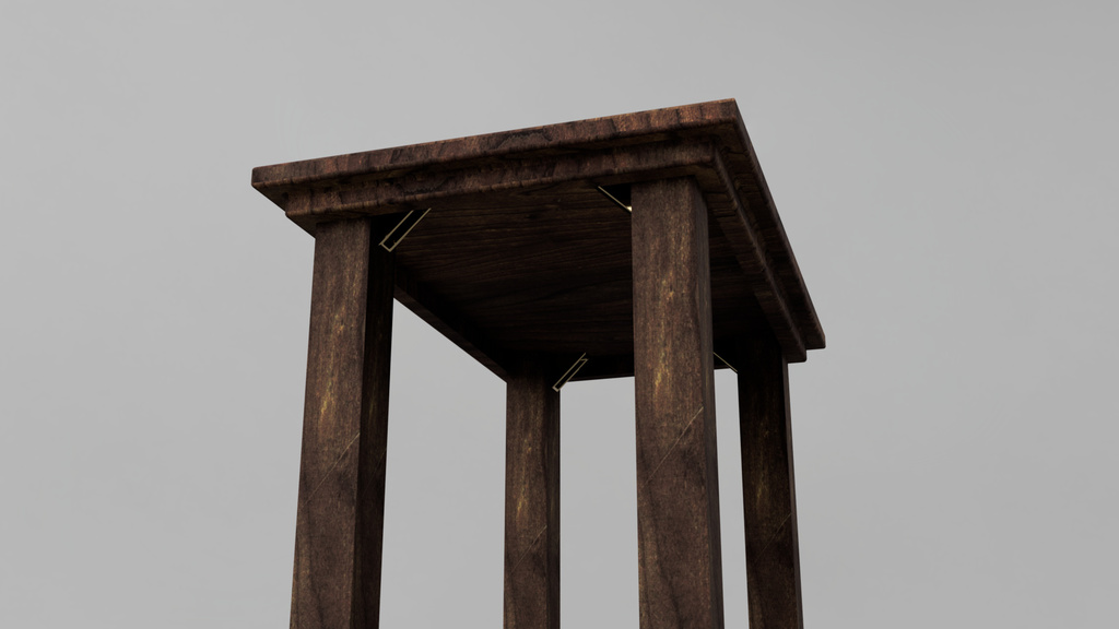 Miniatura 8 do modelo 3D Simple Coffee Table Model