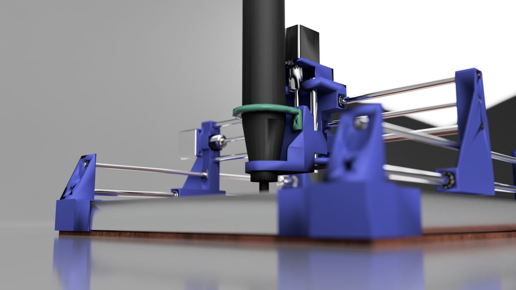 Miniatura 3 do modelo 3D Cheap CNC Machine
