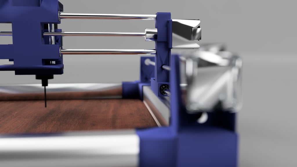 Miniatura 5 do modelo 3D Cheap CNC Machine
