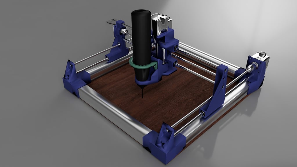 Miniatura 6 do modelo 3D Cheap CNC Machine