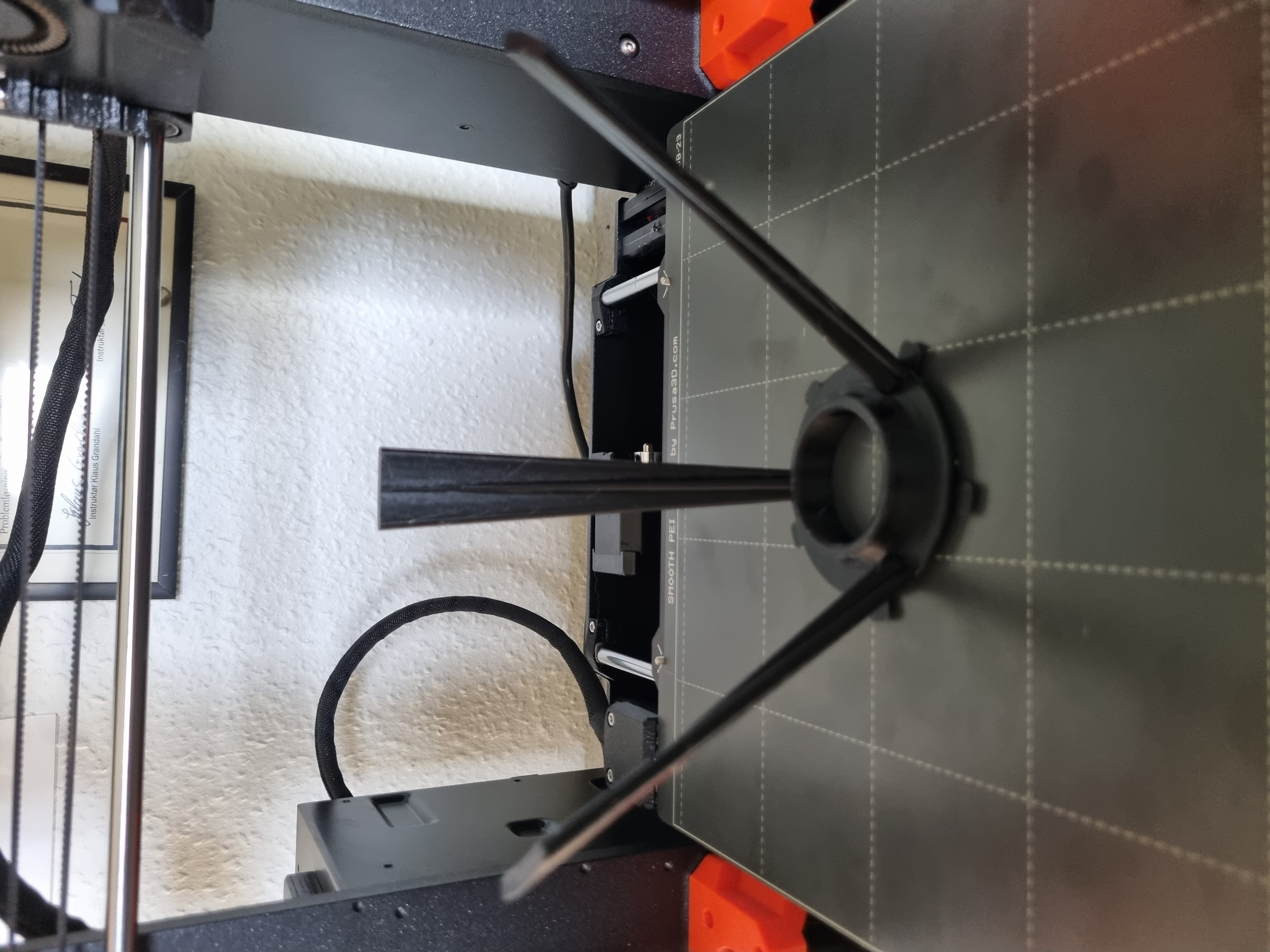 Lithophane moon stand for E27 Hue