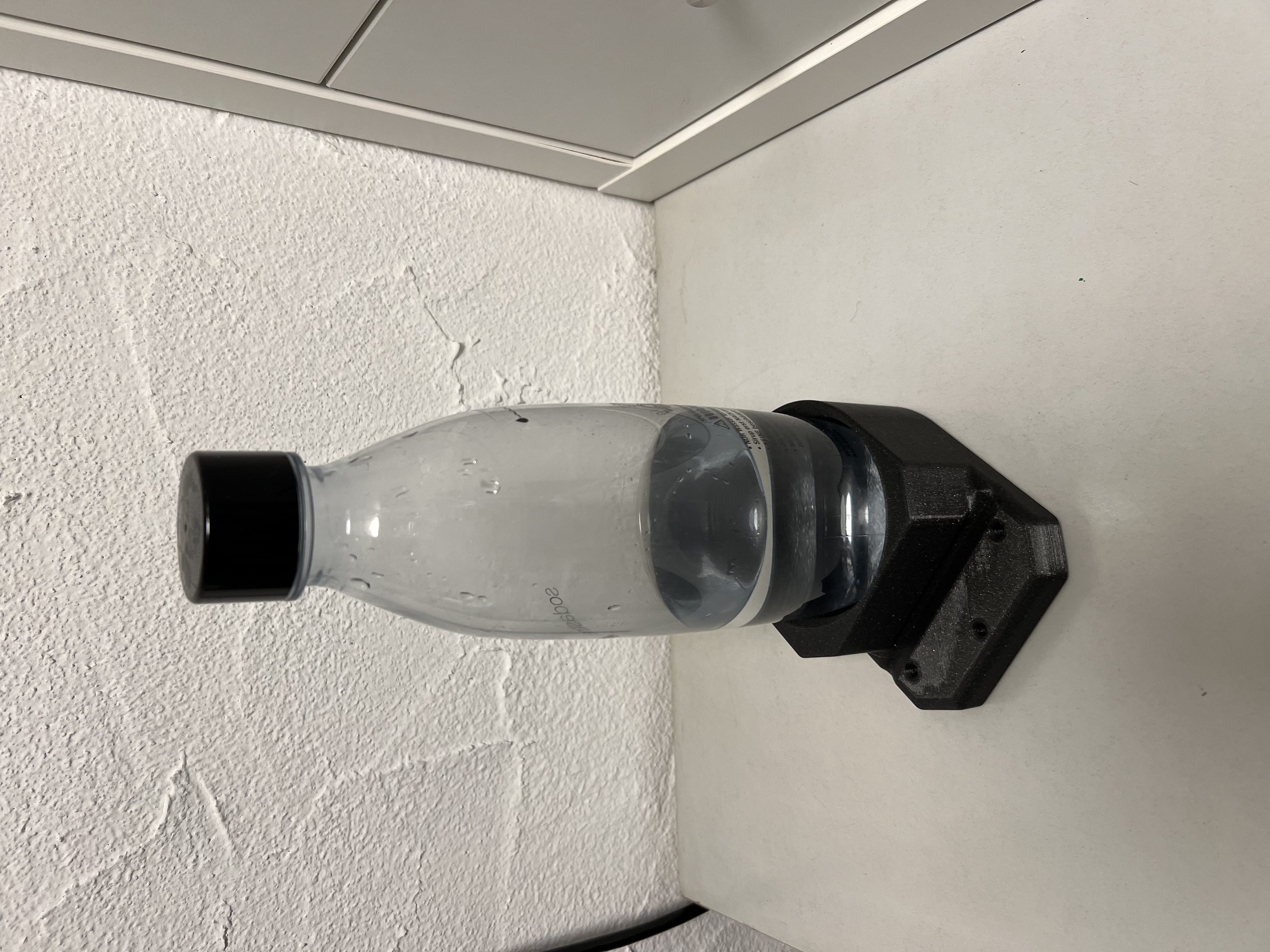 SodaStream Fuse 1l Kallax bedside table bracket