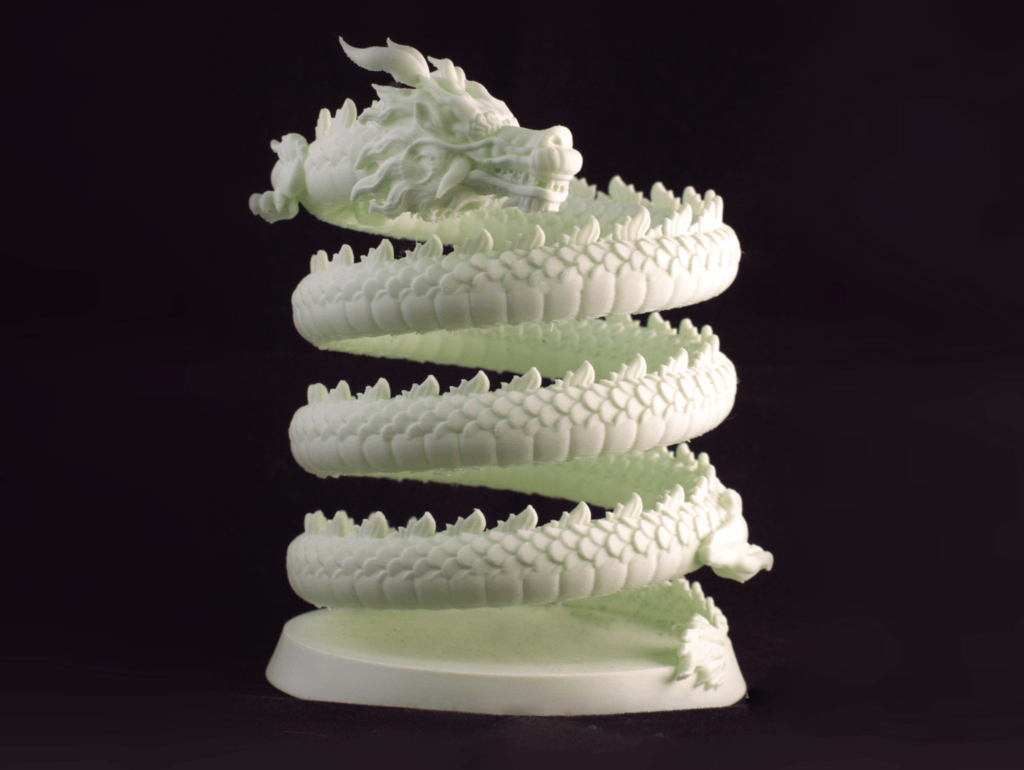 Dragon Pencil Cup 3D model thumbnail