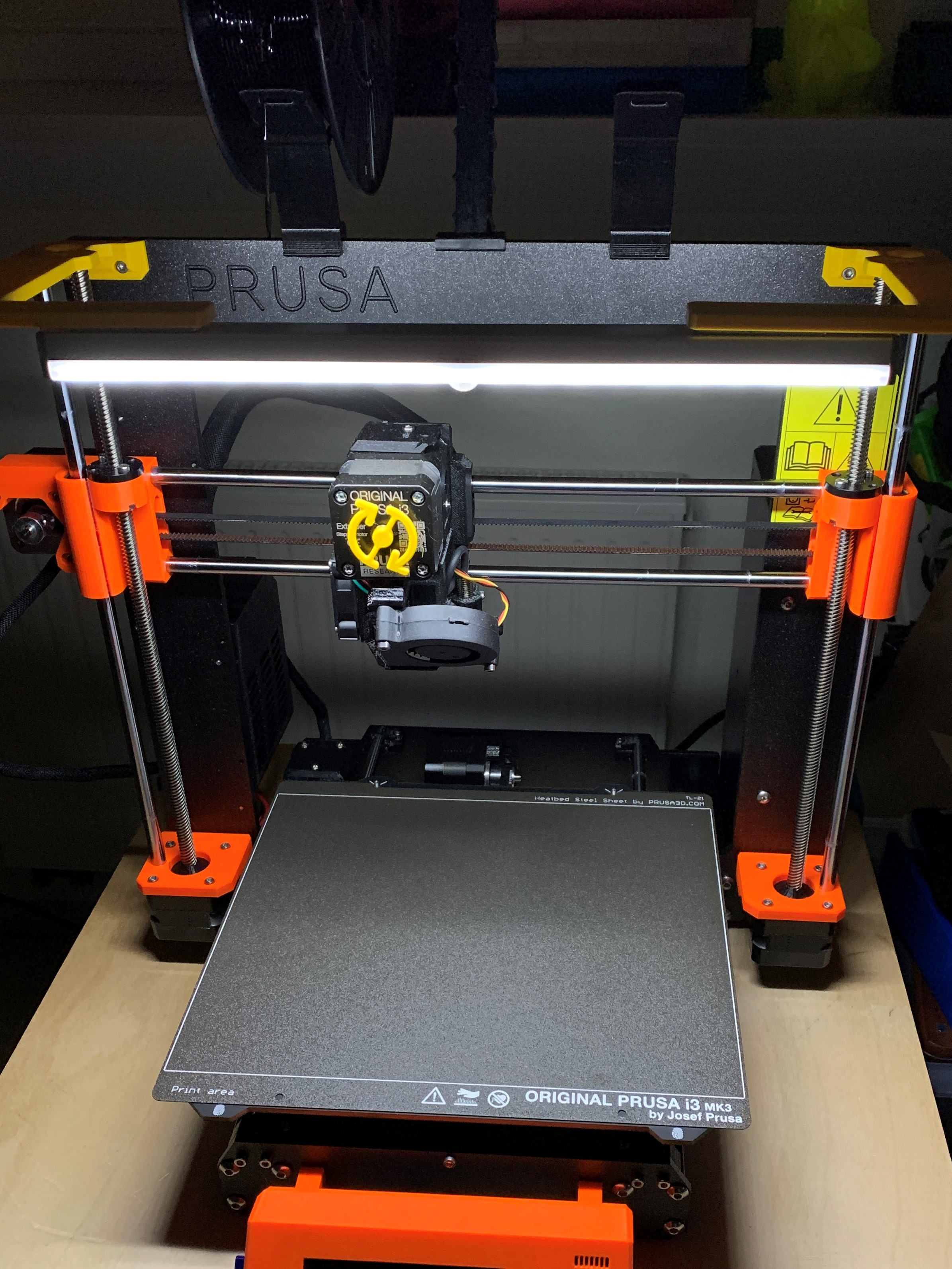 Prusa MK3S+ Z-Top Led Halterung