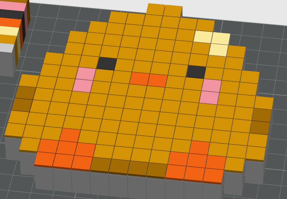 Chicken Fidget Pixelart