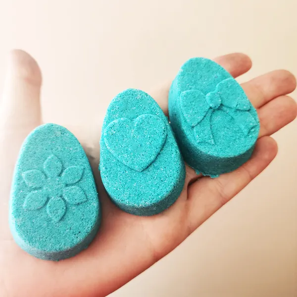 Round Indent Bath Bomb Mold in 3 Sizes 