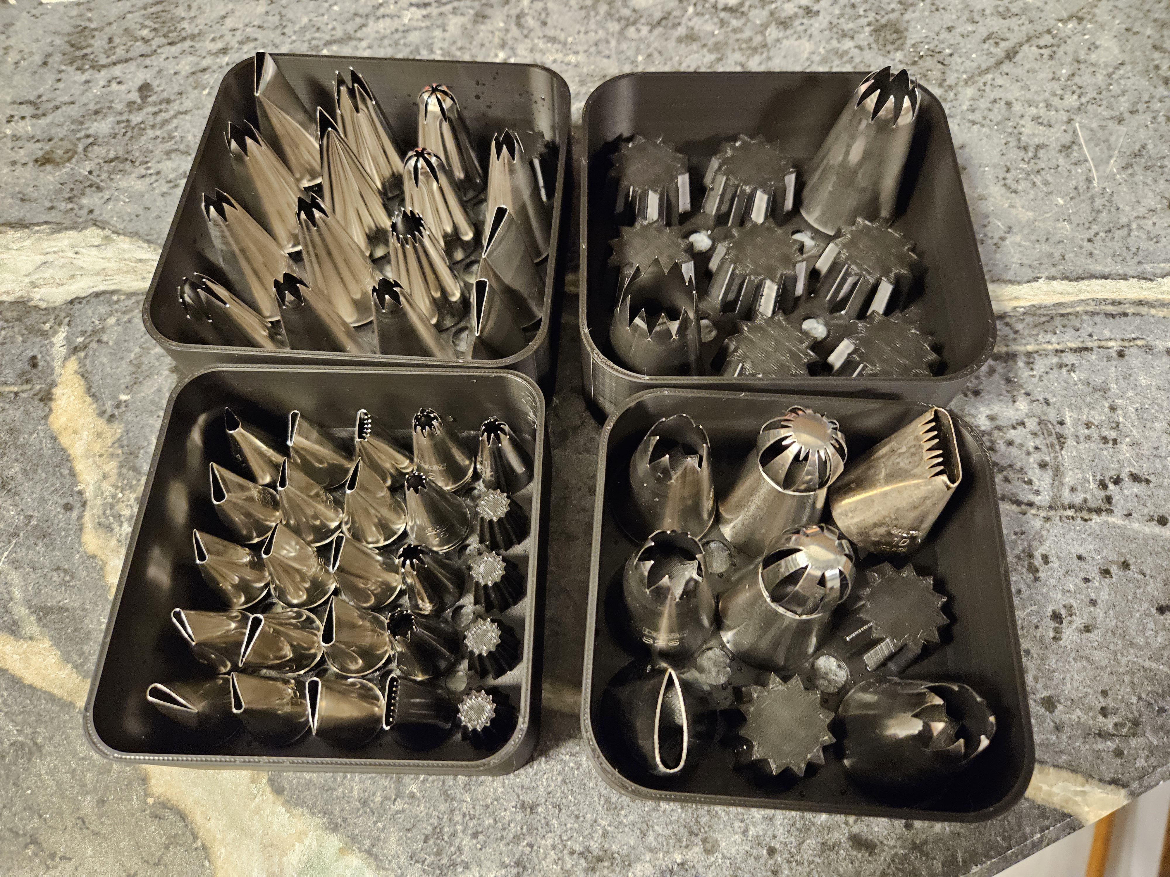 Piping Tip Storage Boxes