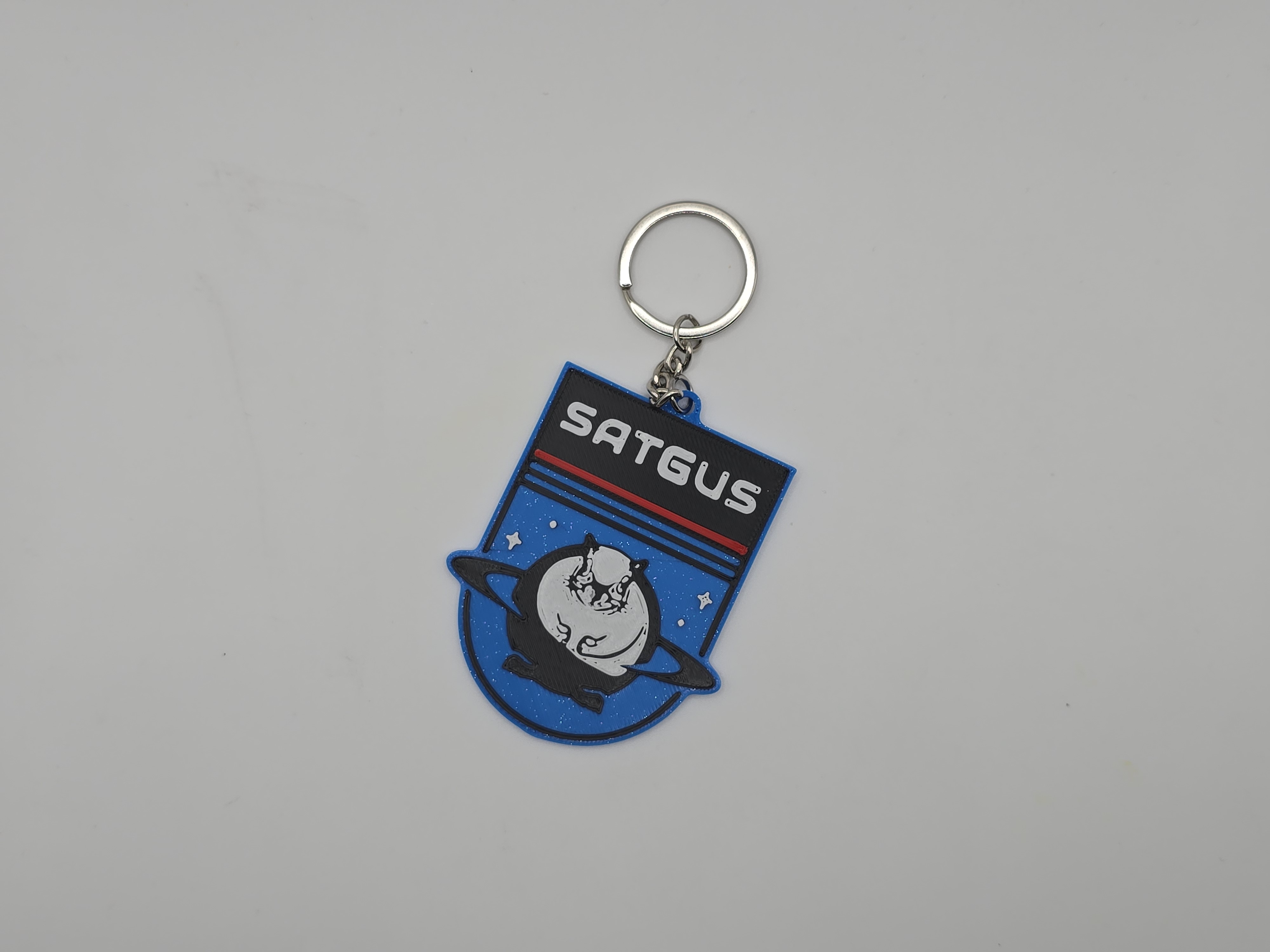 SATGUS Mission Patch Keychain (Mark Rober)