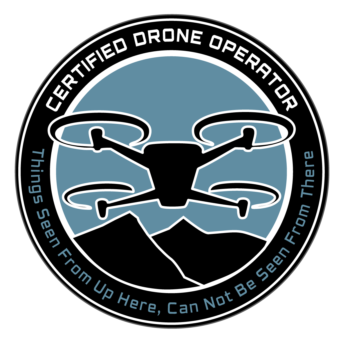 Printable Drone Operator Patch 2