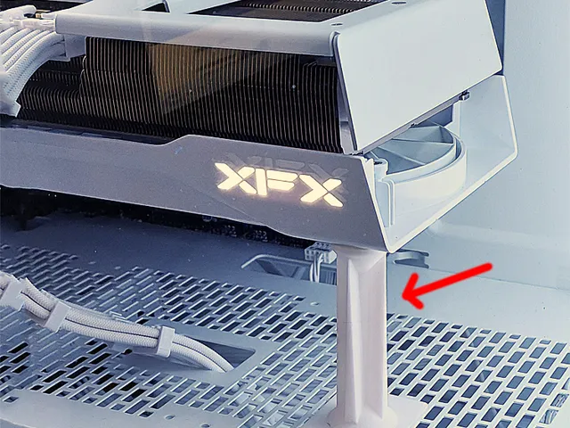 Phanteks XT Pro Ultra (PH-XT523P1_DWT01) PC Case Graphics Card Support Bracket or Column