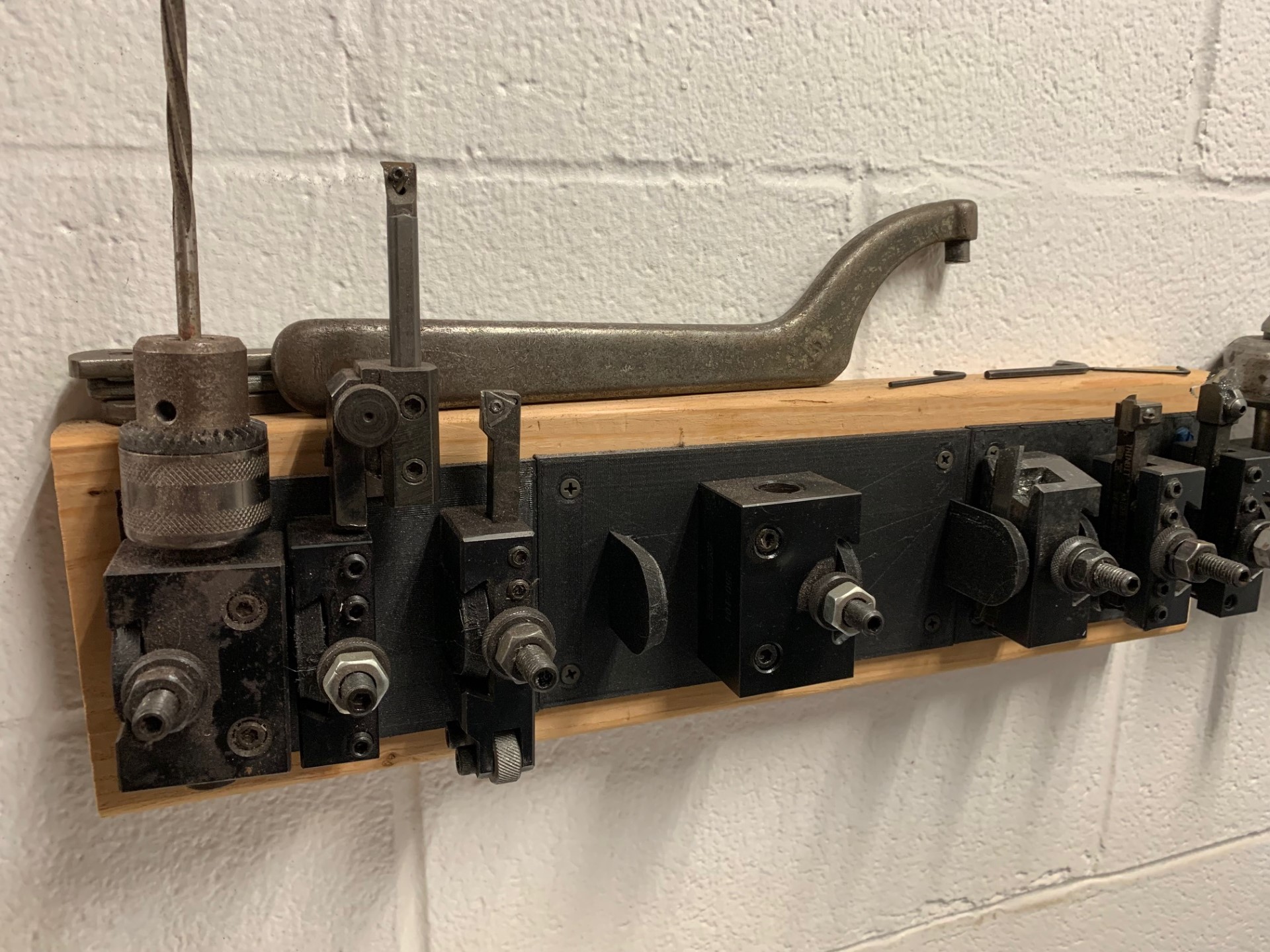 Lathe Tool Wall Rack (Accusize 250 Holders) by Peter Davis Download
