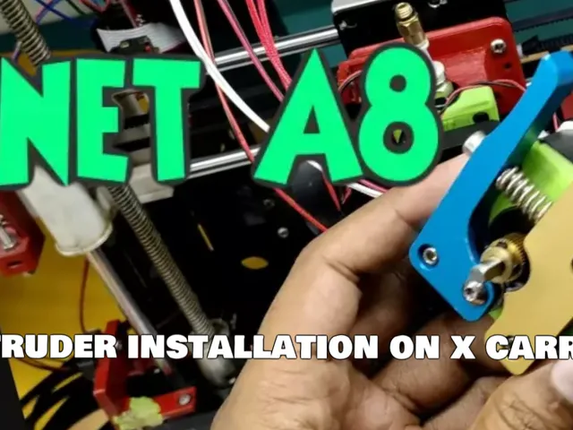 Extruder mount adapter for anet a8