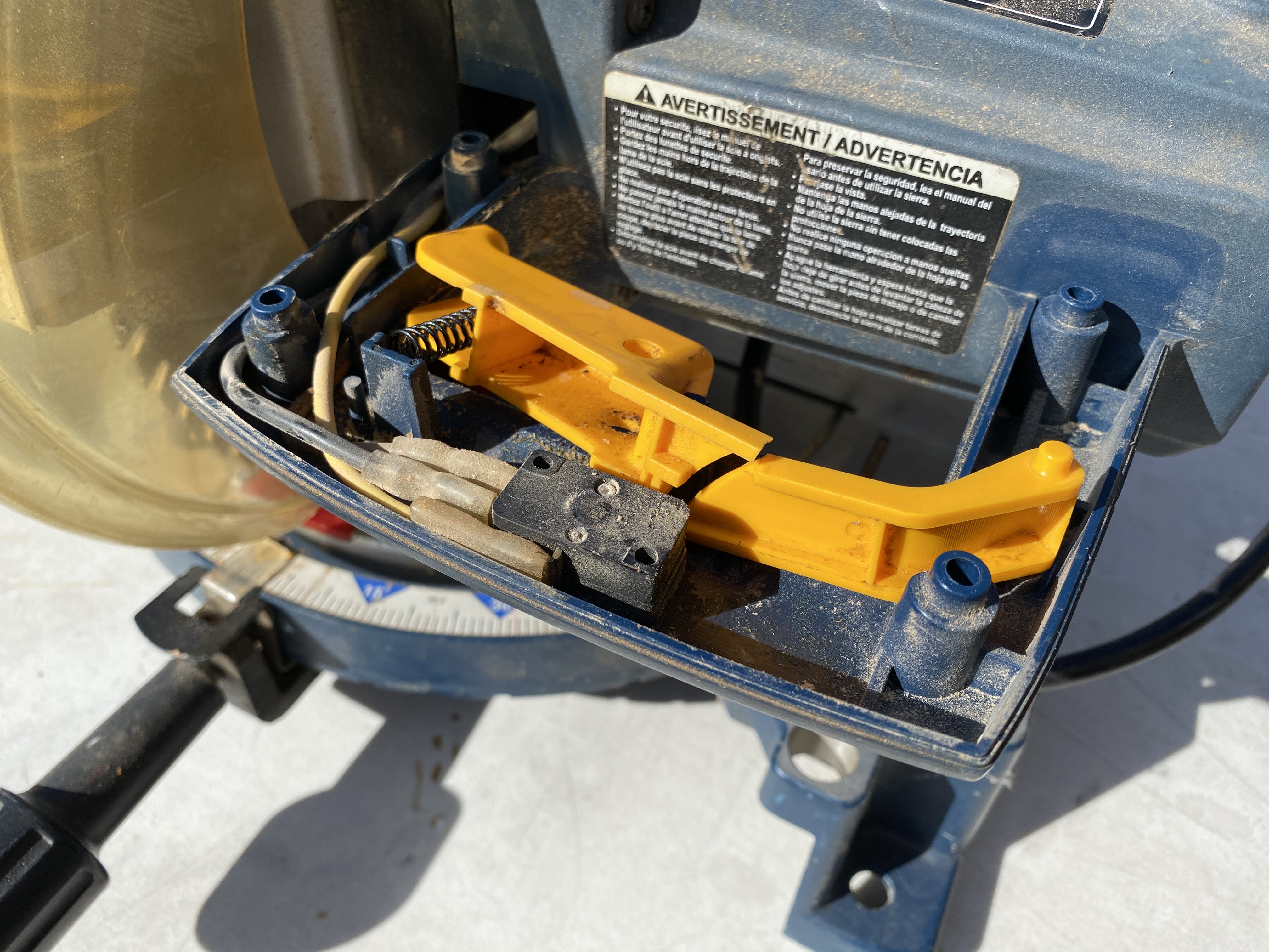 Ryobi Mitersaw Trigger