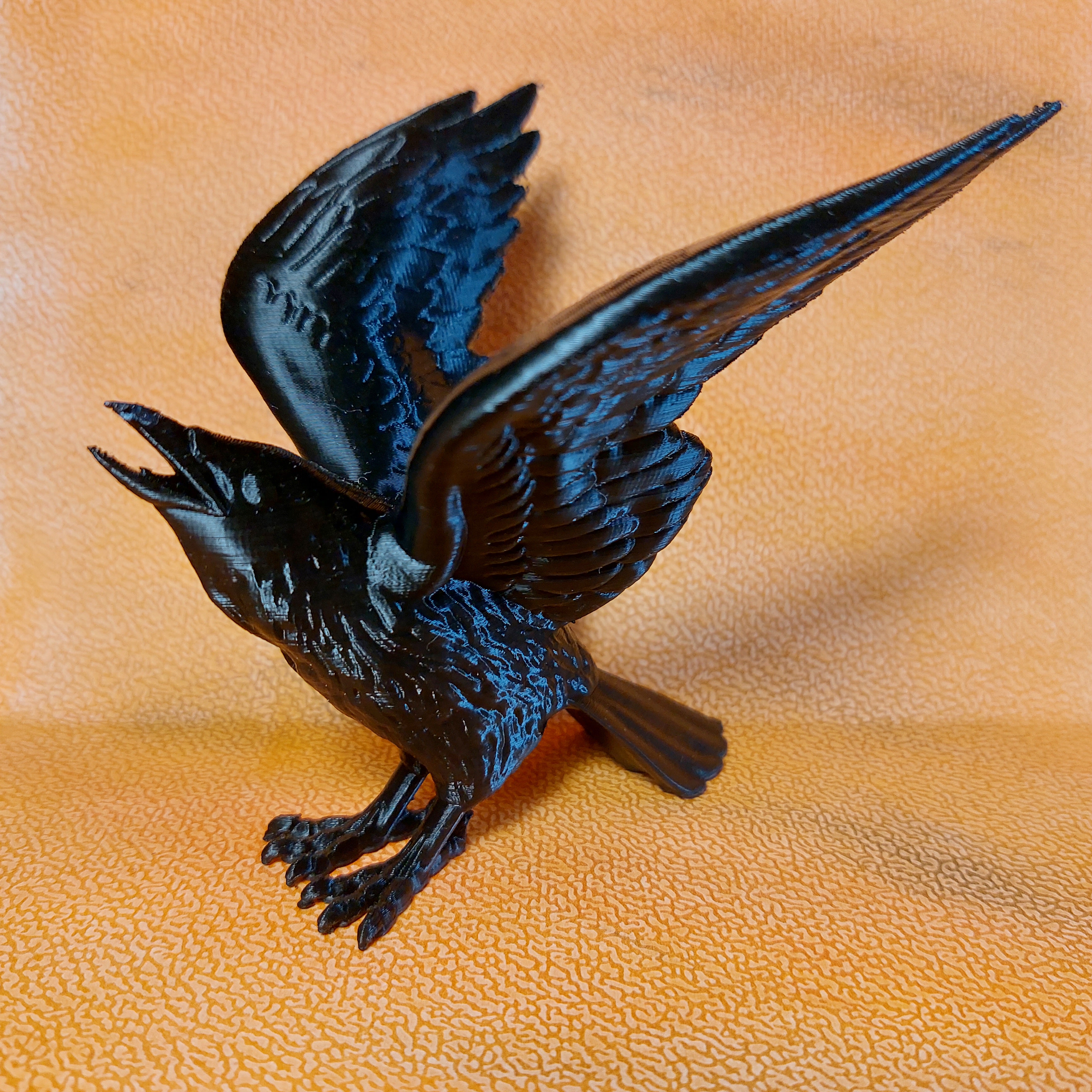 Supportless Raven - Halloween 2023 3D model thumbnail