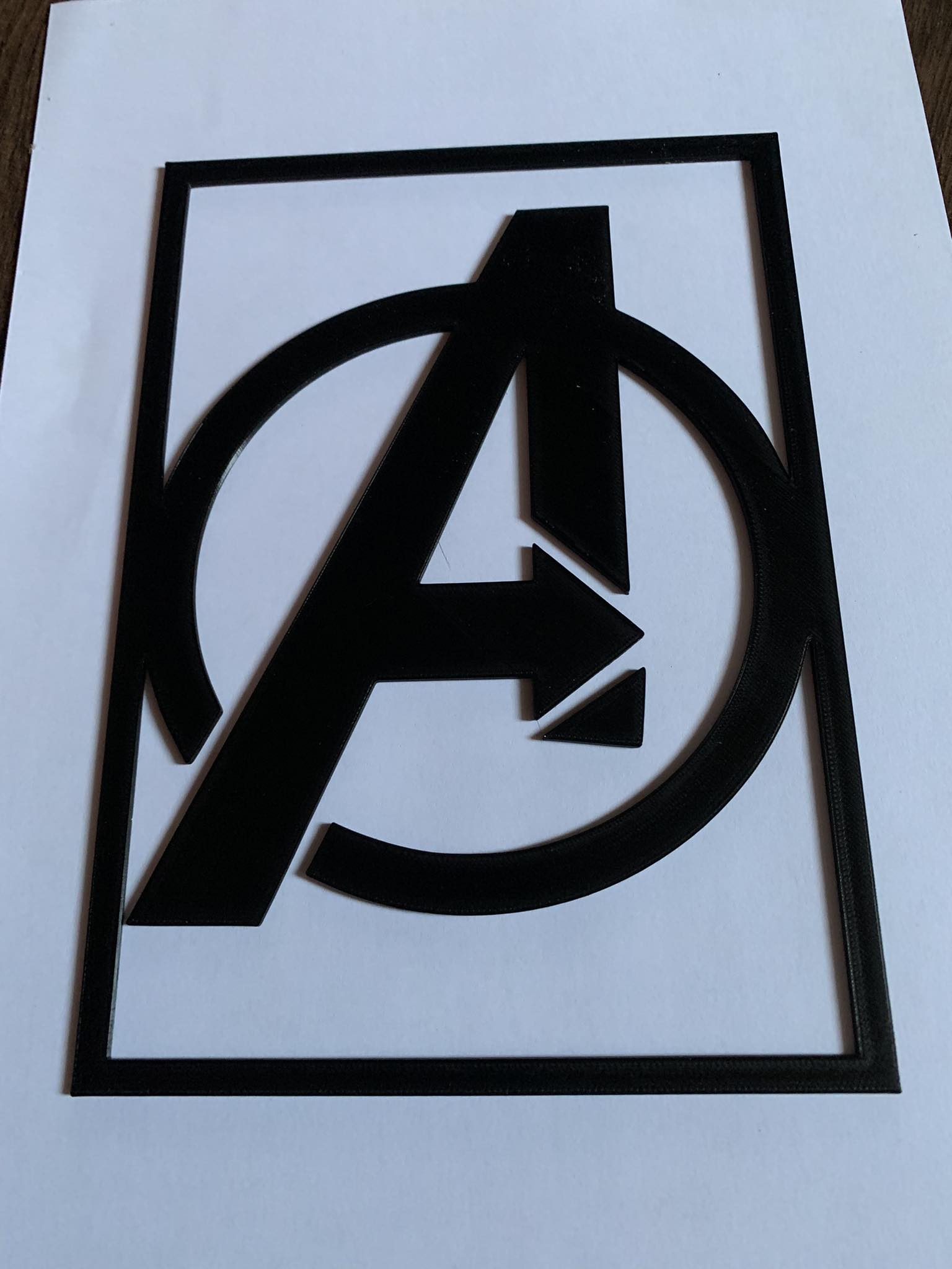 AVENGERS ON WALL by ElOmbre | Download free STL model | Printables.com