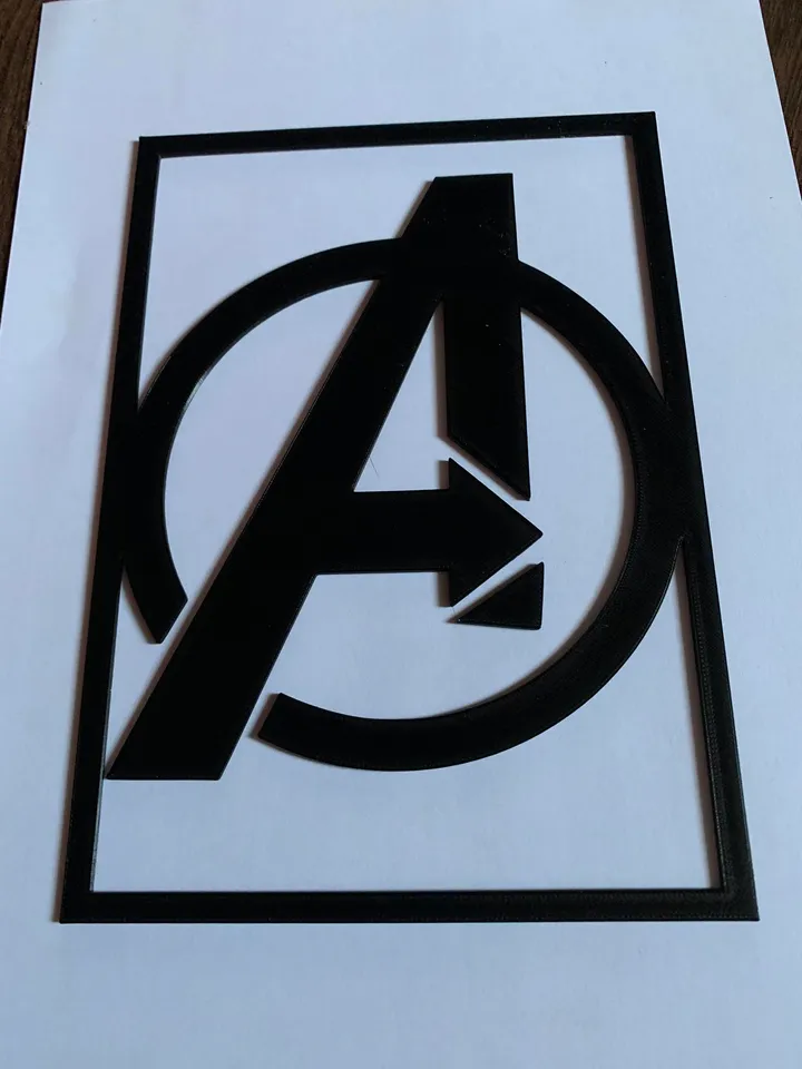 avengers logo silhouette