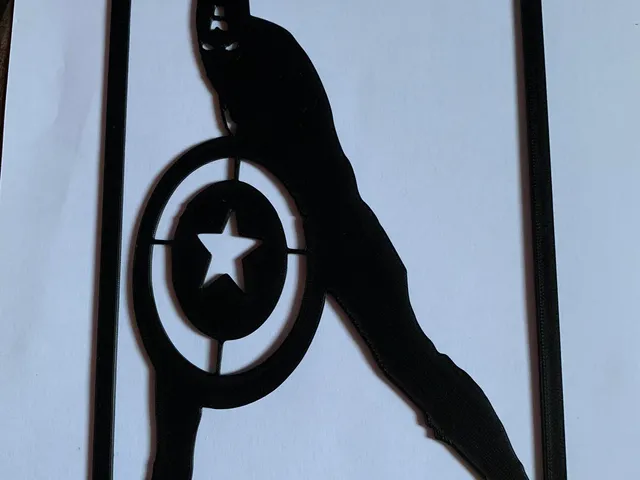 CAPTAIN AMERICA ON WALL