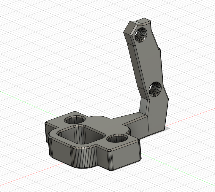 Voron Stealthburner Cr Touch Adxl Mount By Wtl V Railers Download