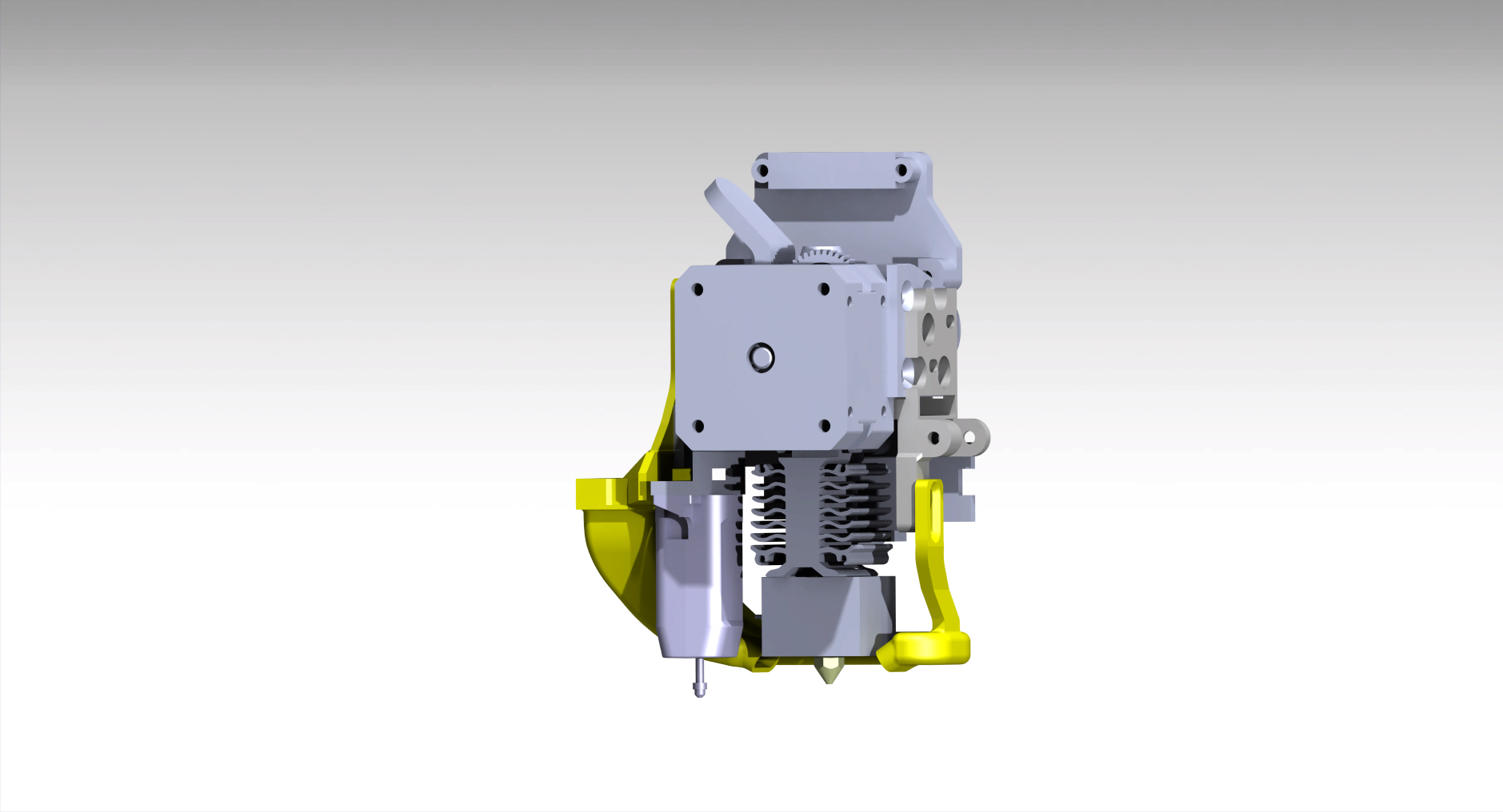 Ender 3 V3 SE fan duct 5015 dual chanel 3D model