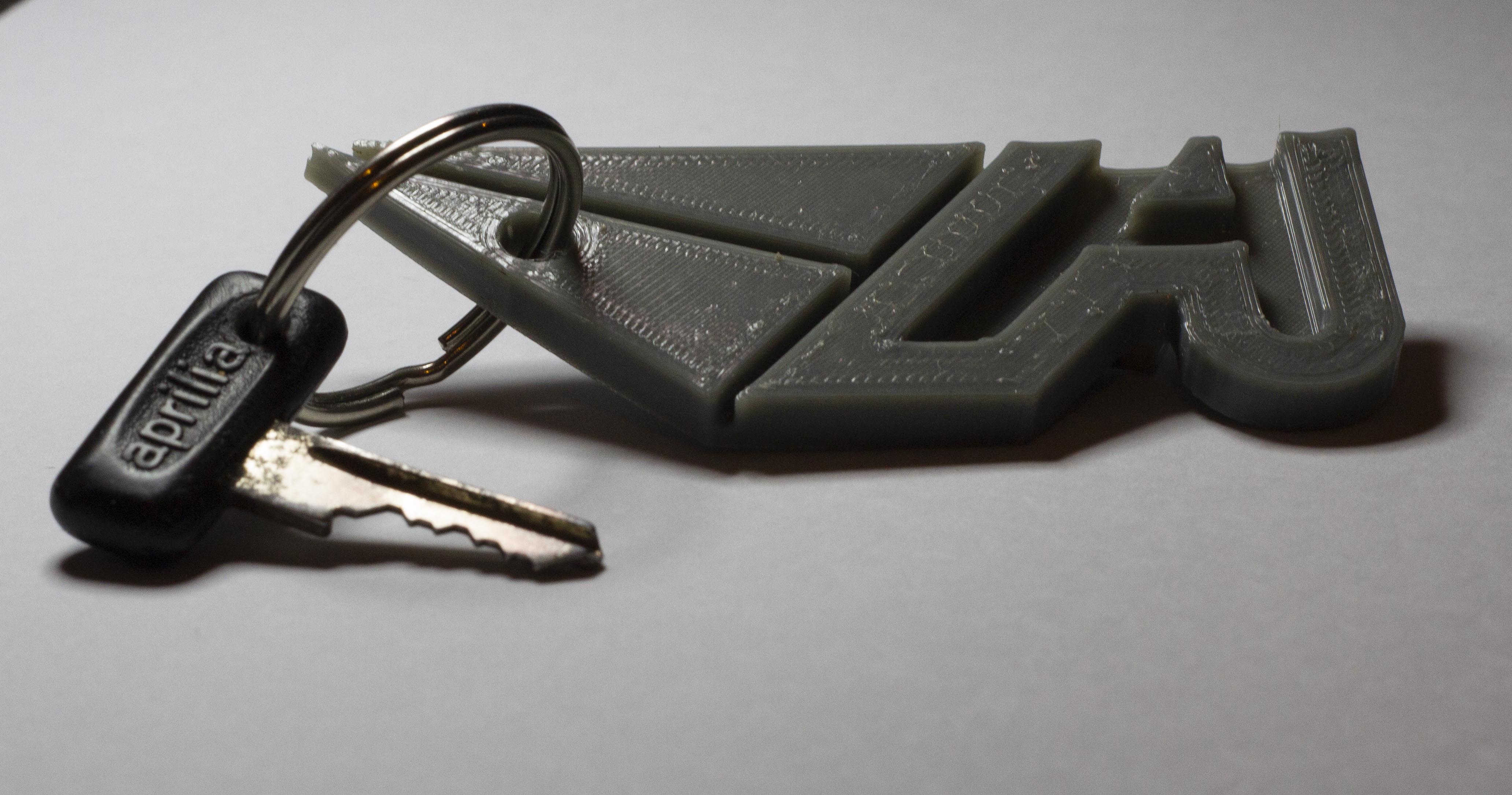 Vintage Aprilia keychain by Apostolos Kalafatis, Download free STL model