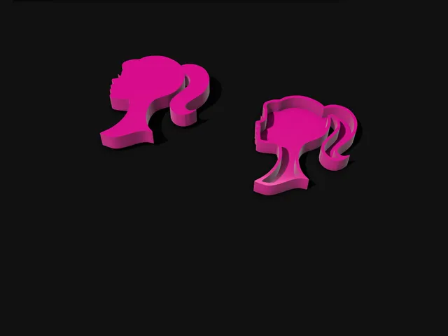 Pink heads barbie