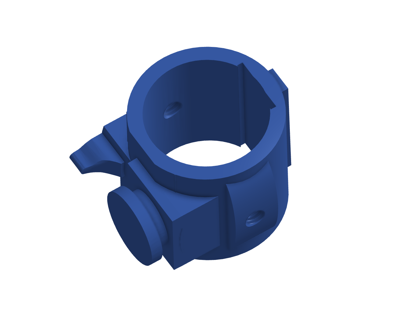 Gallet helmet torch attachment vertical by dafla107 download free stl