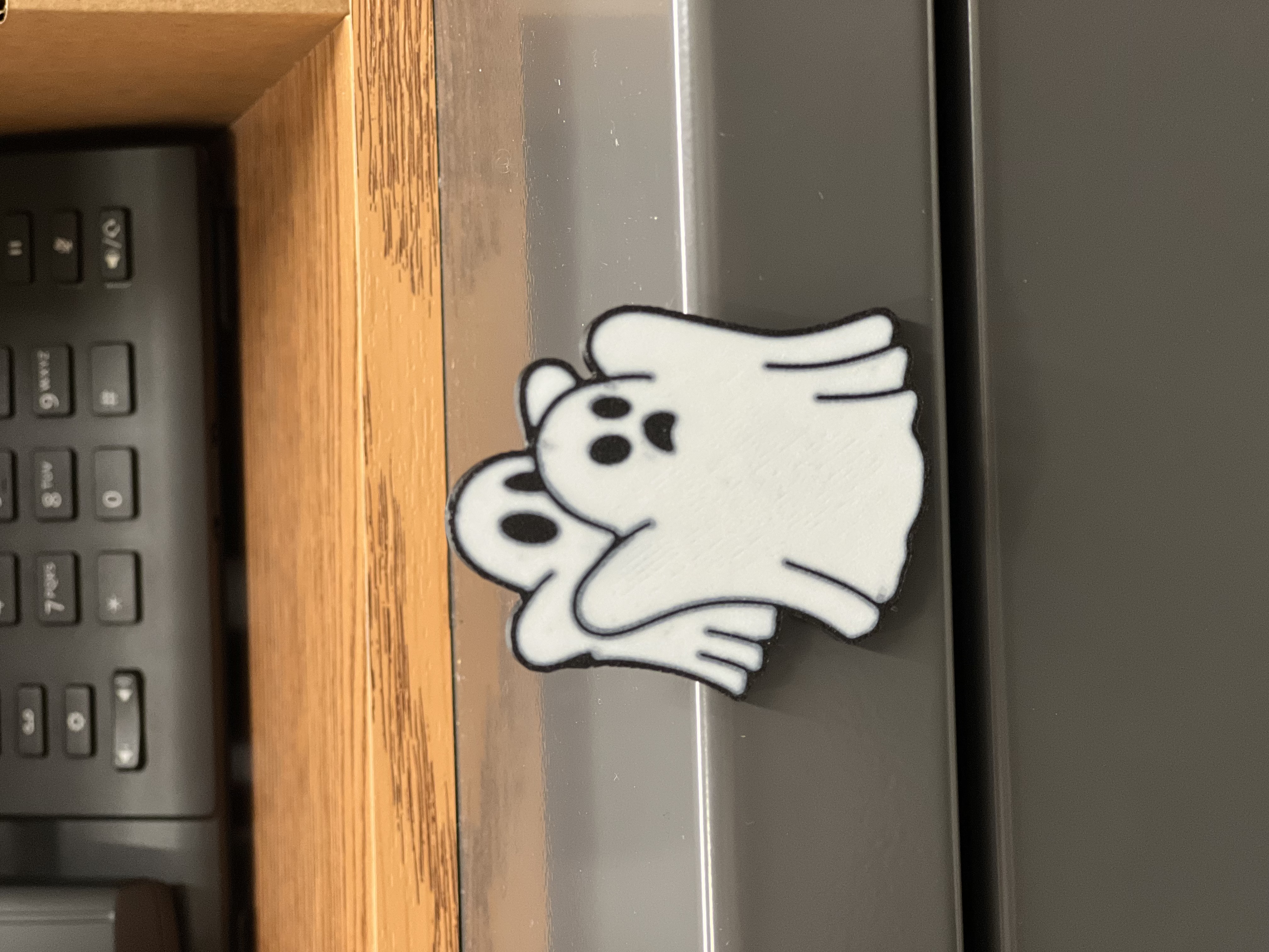 Double Ghosts Magnet