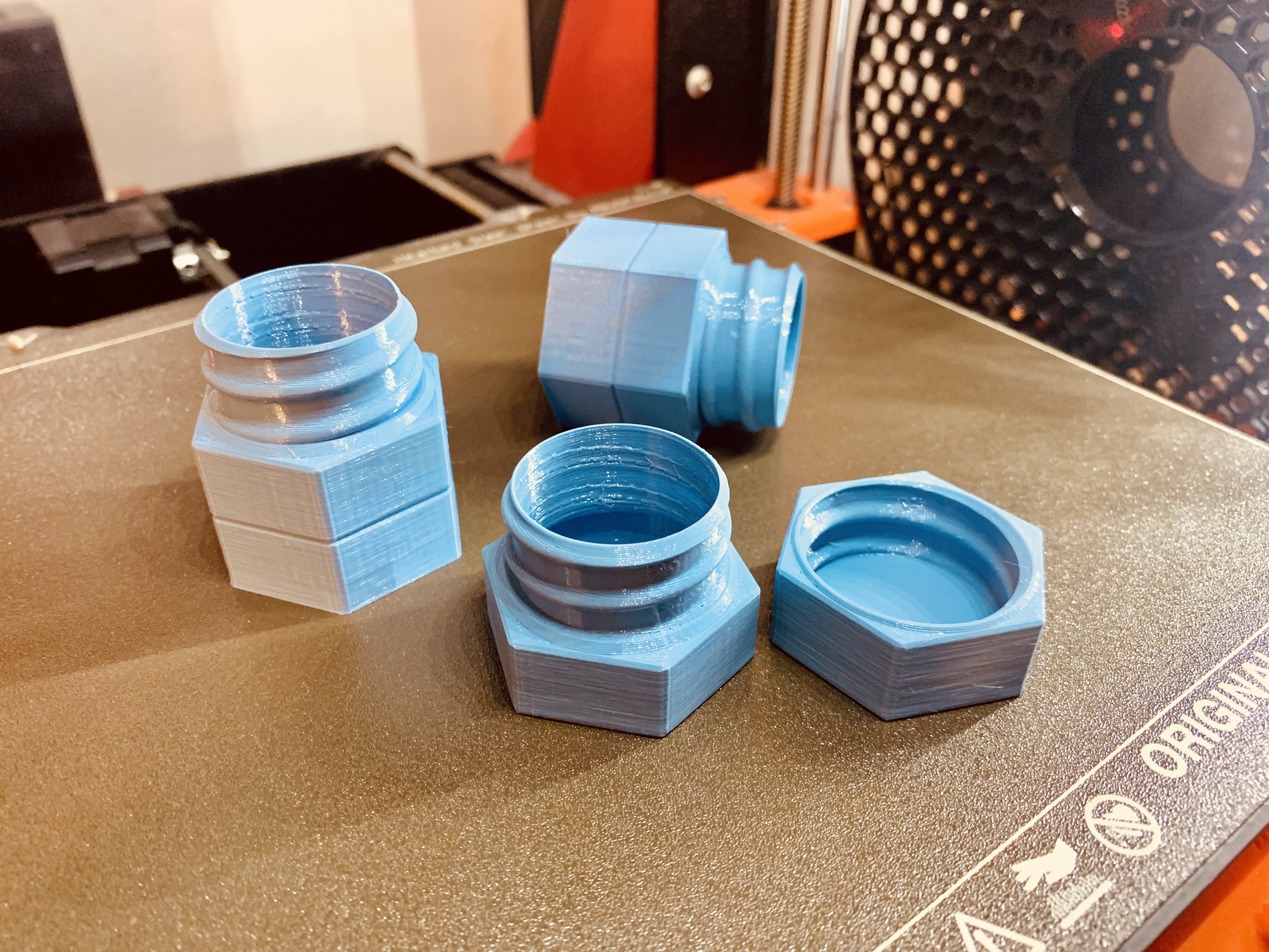 Universal Stackable Threaded Container