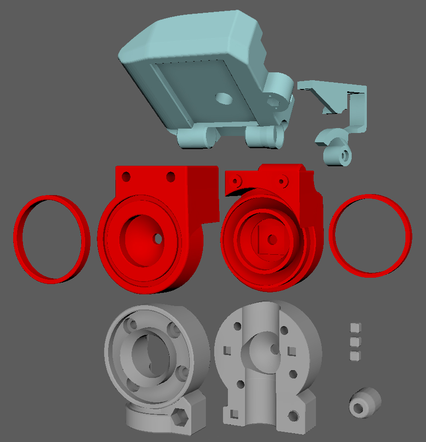 TRIPOD HQ-TRIPOD40 head assembly replacement by kryvian | Download free STL  model | Printables.com