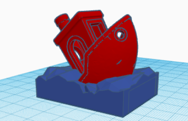 Sinking 3D Benchy